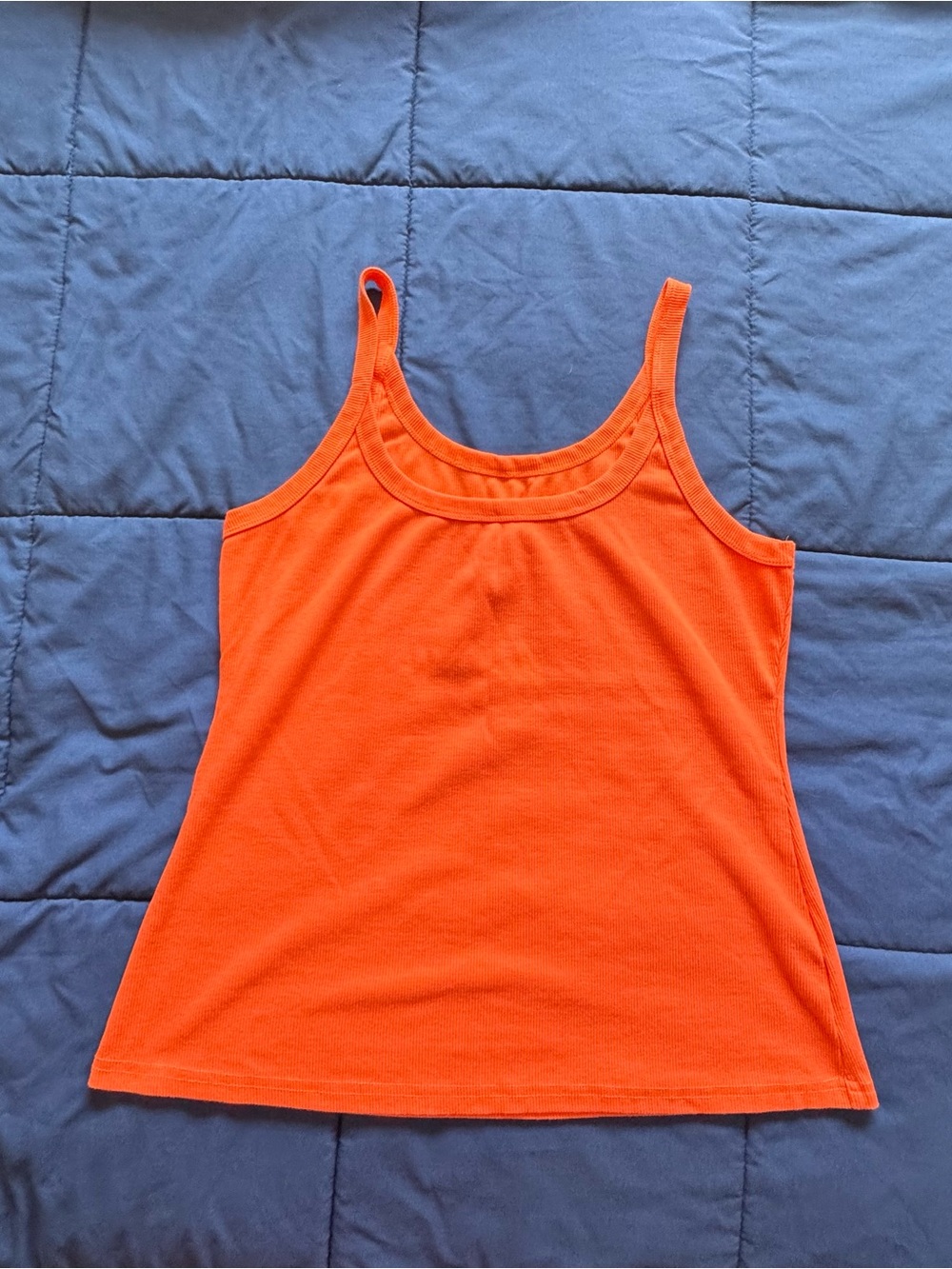 Amazon Women’s Bright Orange Scoop Neck Tank